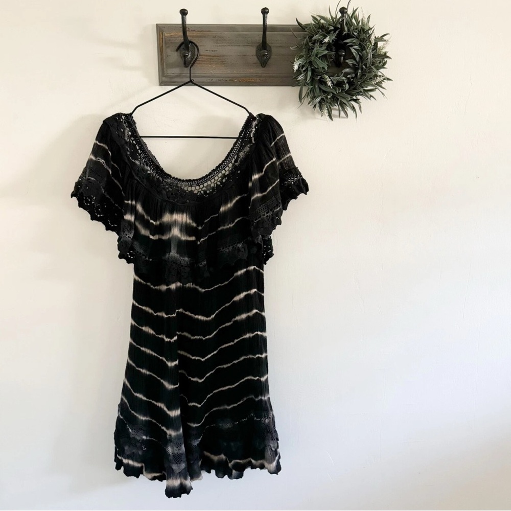 Jen’s Pirate Booty Tye-Dye Boho Dress Size Small - Picture 6 of 6